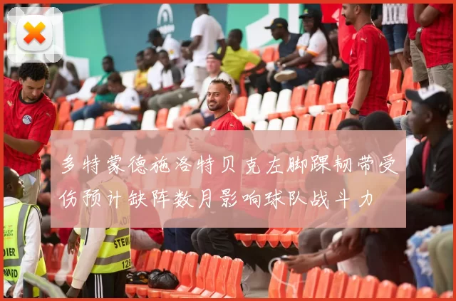 多特蒙德施洛特贝克左脚踝韧带受伤预计缺阵数月影响球队战斗力